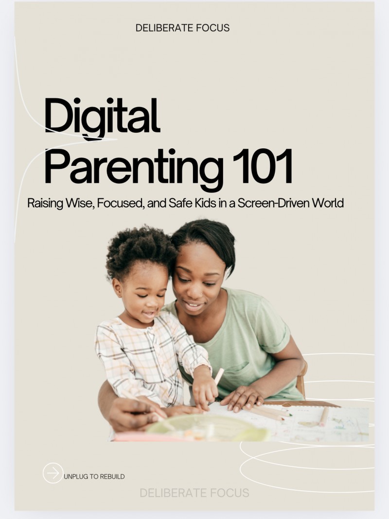 Digital Parenting 101. Raising Wise, focused & safe kids in a screen-driven world