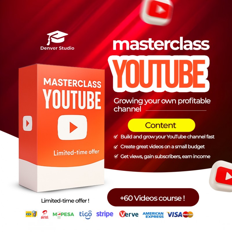 🎬 YouTube Masterclass   Your Own Profitable Channel 🚀