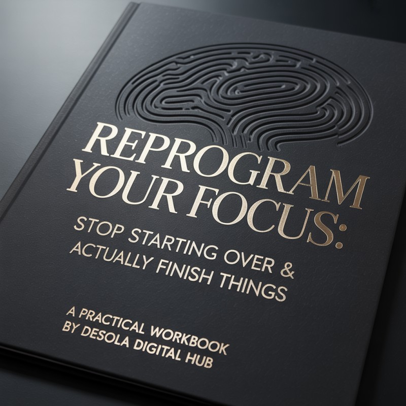 Reprogram Your Focus: Stop Starting Over & Actually Finish Things