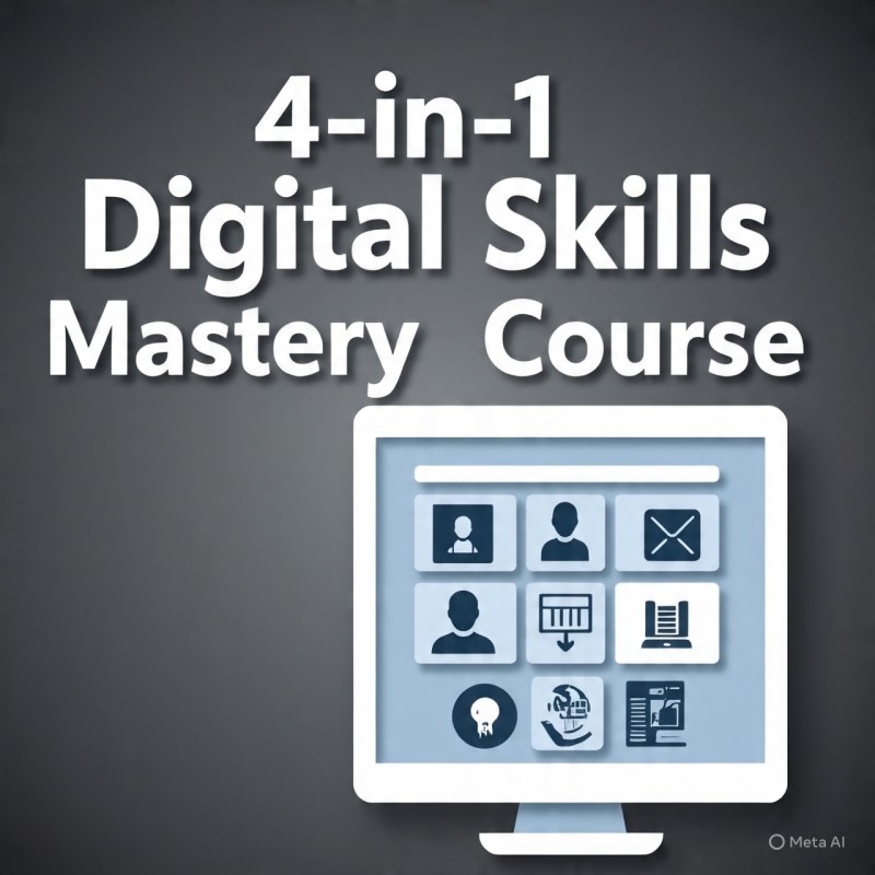 4-in-1 Digital Skills Mastery Course