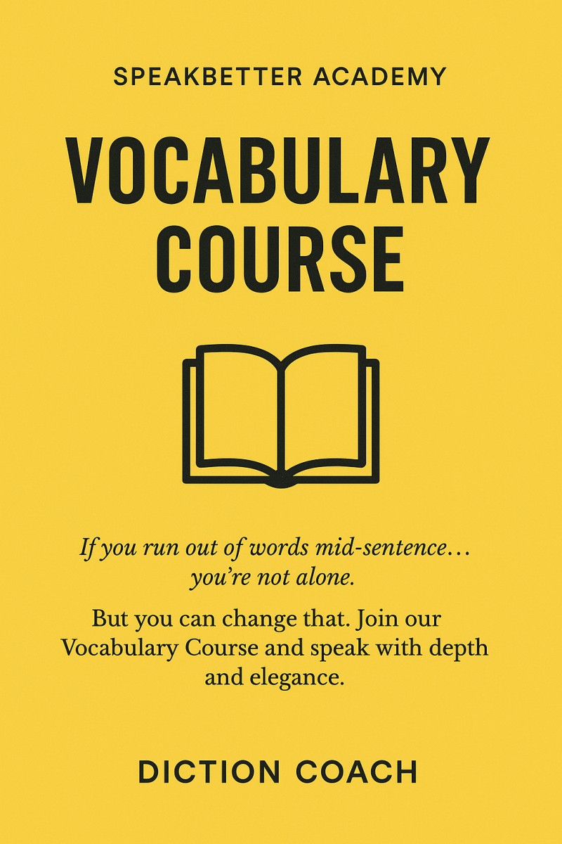 Vocabulary course