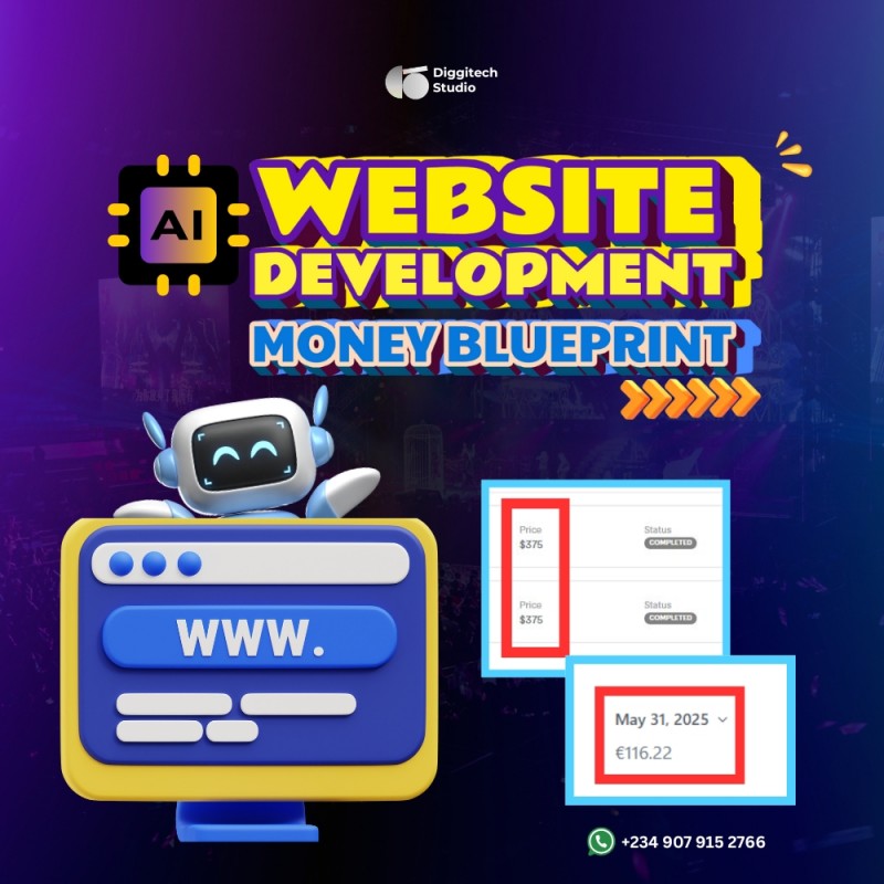 AI WEBSITE DEVELOPMENT MONEY BLUEPRINT