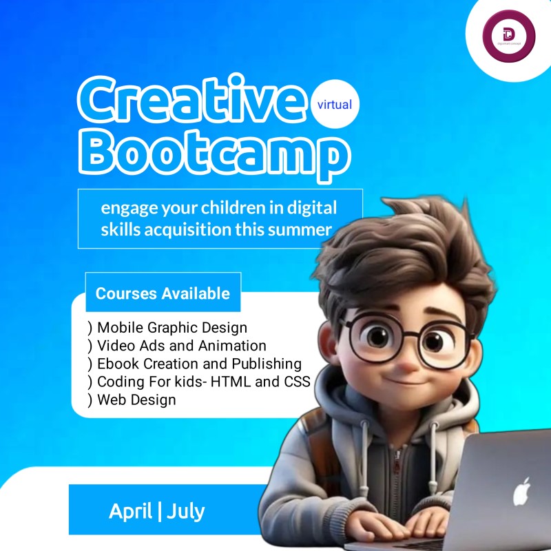 Buy Virtual Creative Bootcamp by Digismart Academy on Selar