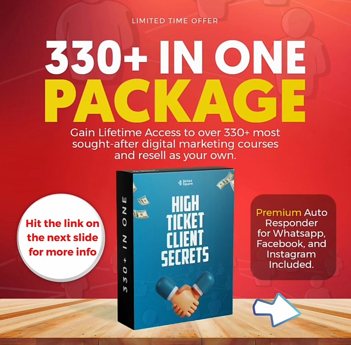 Buy 330+ IN ONE MEGA PACKAGE by Digiazz Academy on Selar