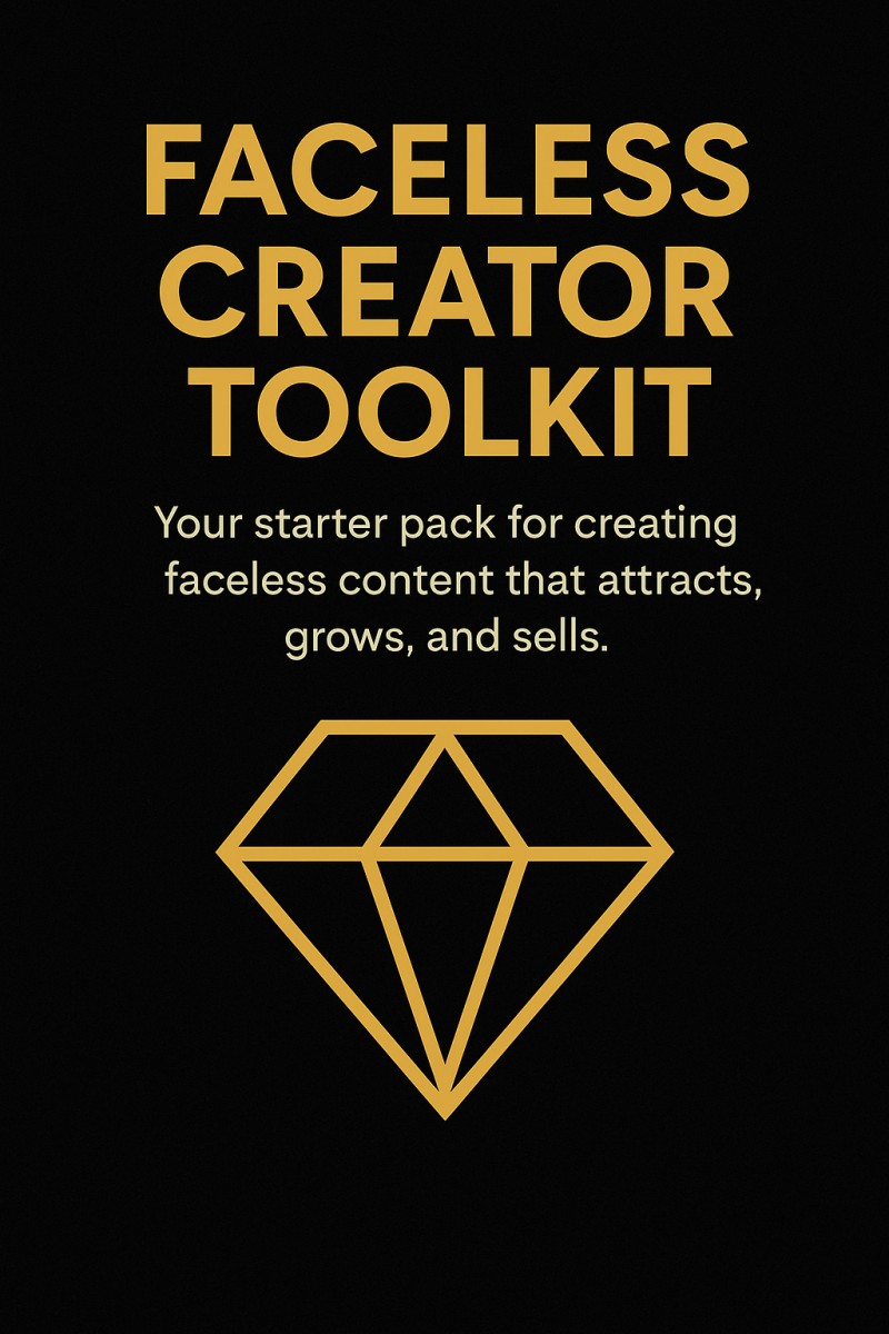 Faceless Creator Toolkit.