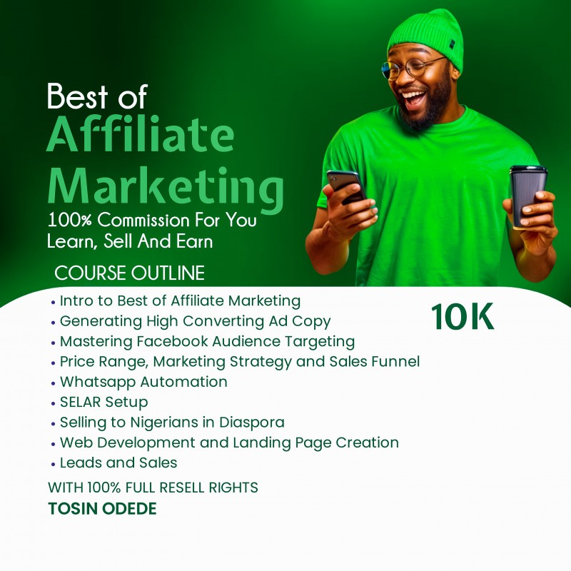 BEST OF AFFILIATE MARKETING (BUY&RESELL)
