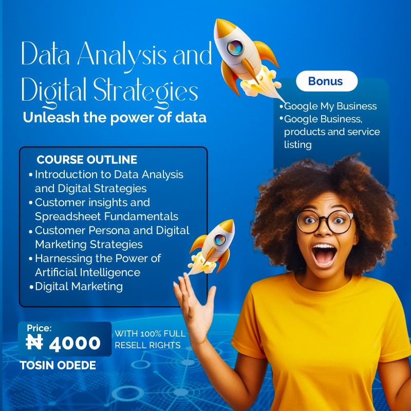 DATA ANALYSIS & DIGITAL STRATEGIES (BUY&RESELL)