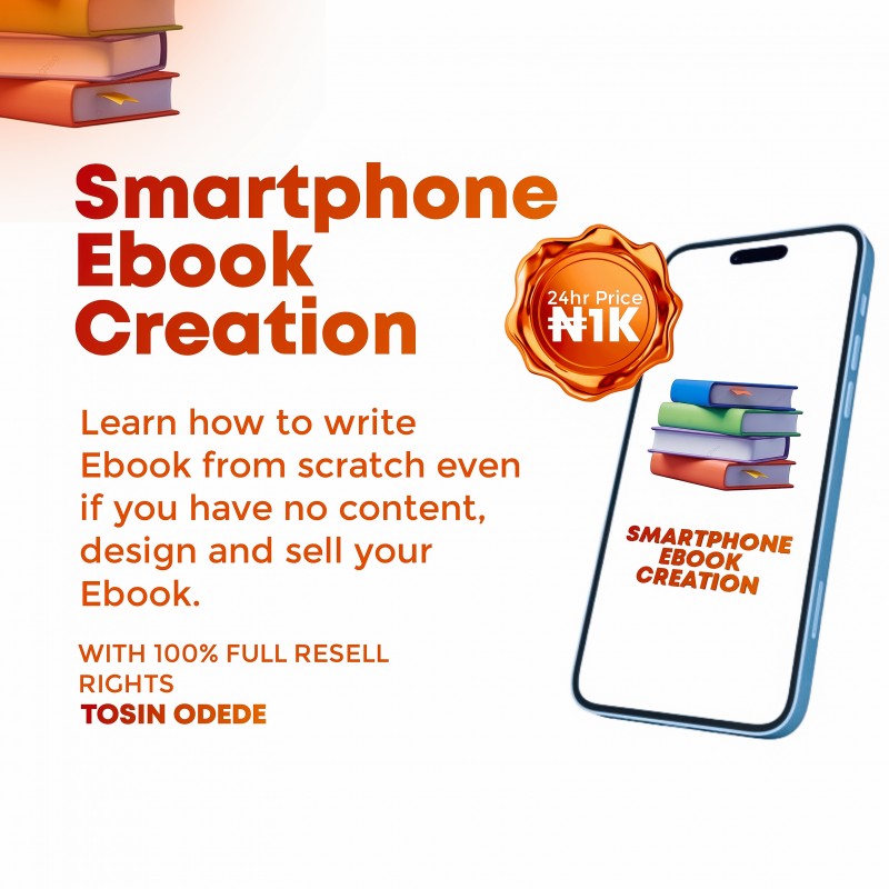 SMARTPHONE EBOOK CREATION (BUY&RESELL)