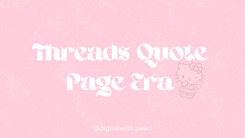 Threads Quote Page Era🥹💐