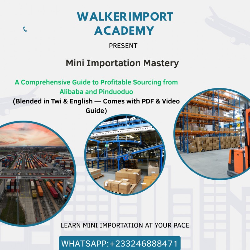 Mini Importation Mastery: ( A Comprehensive Guide to Profitable  Sourcing from Alibaba and Pinduoduo)