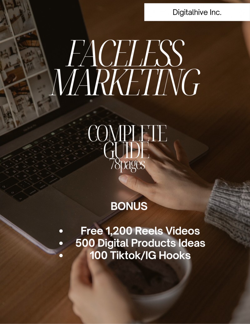 Faceless Marketing Blueprint eBook