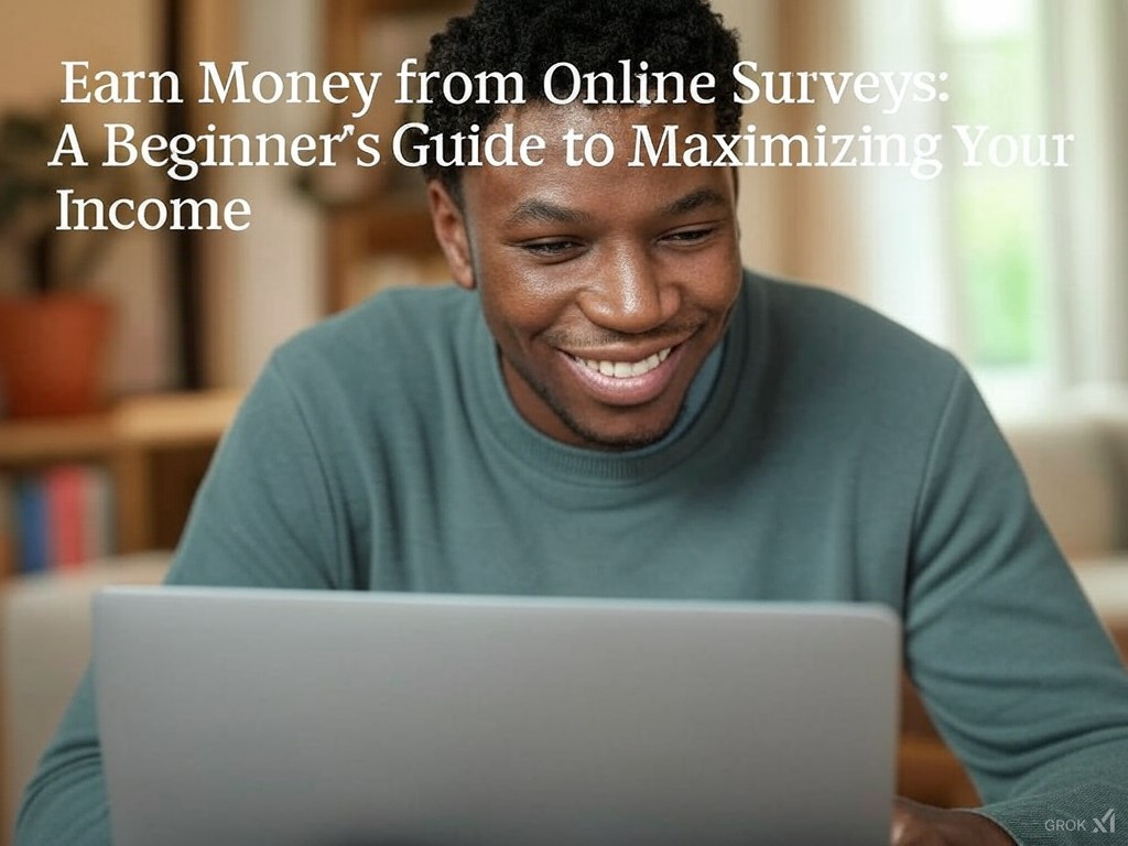 Picture of Buy Earn Money from Online Surveys: A Beginner's Guide to Maximizing ...