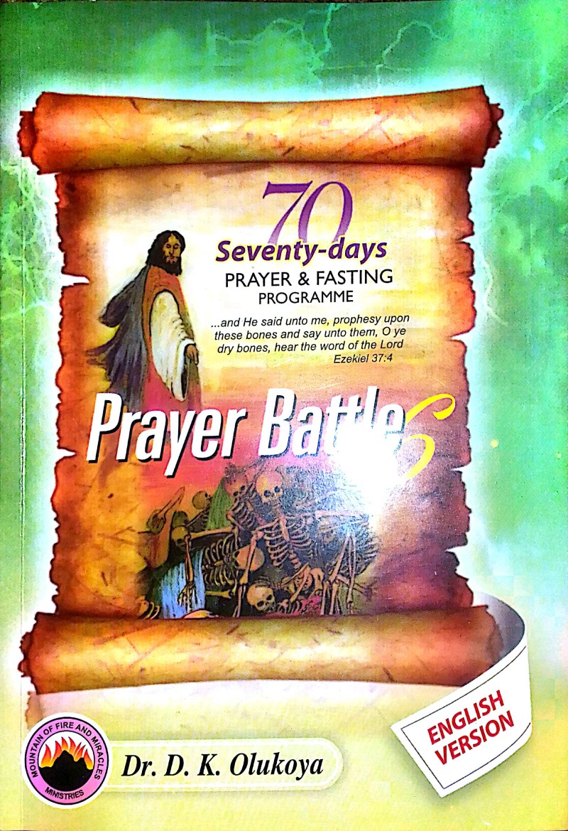 MFM with DR . D.K. Olukoya 70 days prayer and fasting programme prayer battle volume 6