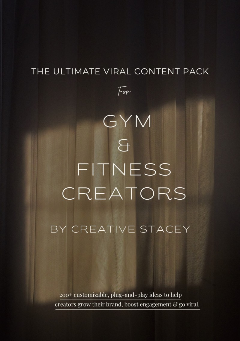 The Ultimate Viral Content Pack For Gym & Fitness Creators