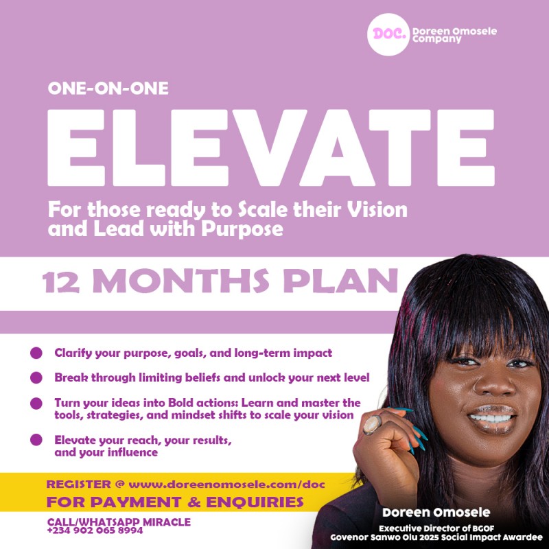 ELEVATE (ONE-ON-ONE) MONTHLY