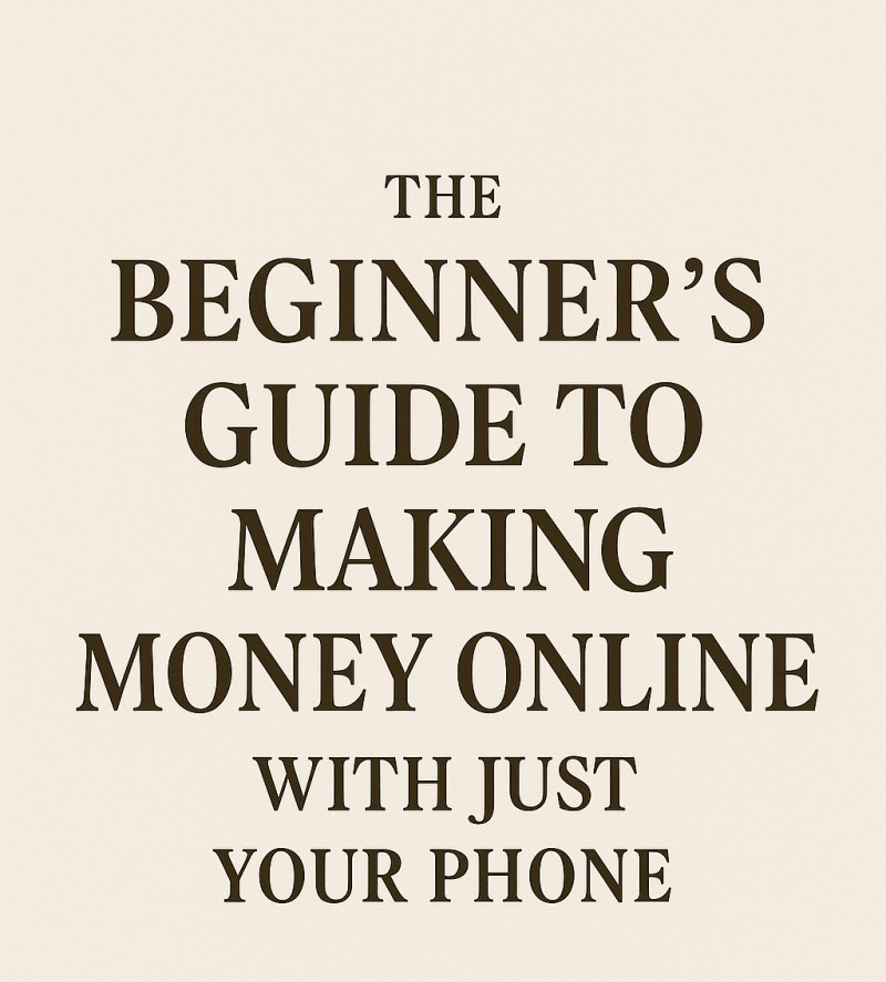 The Beginner's Guide to Making Money Online With Just Your Phone