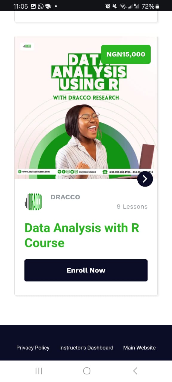 Data Analysis with R