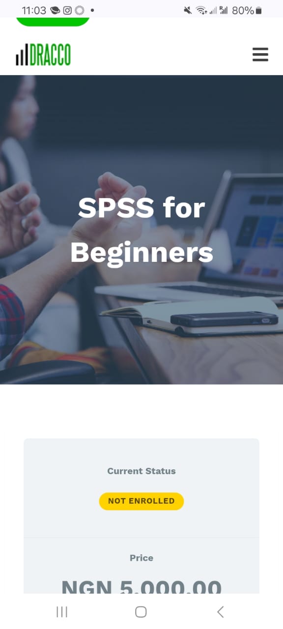 SPSS FOR BEGINNERS
