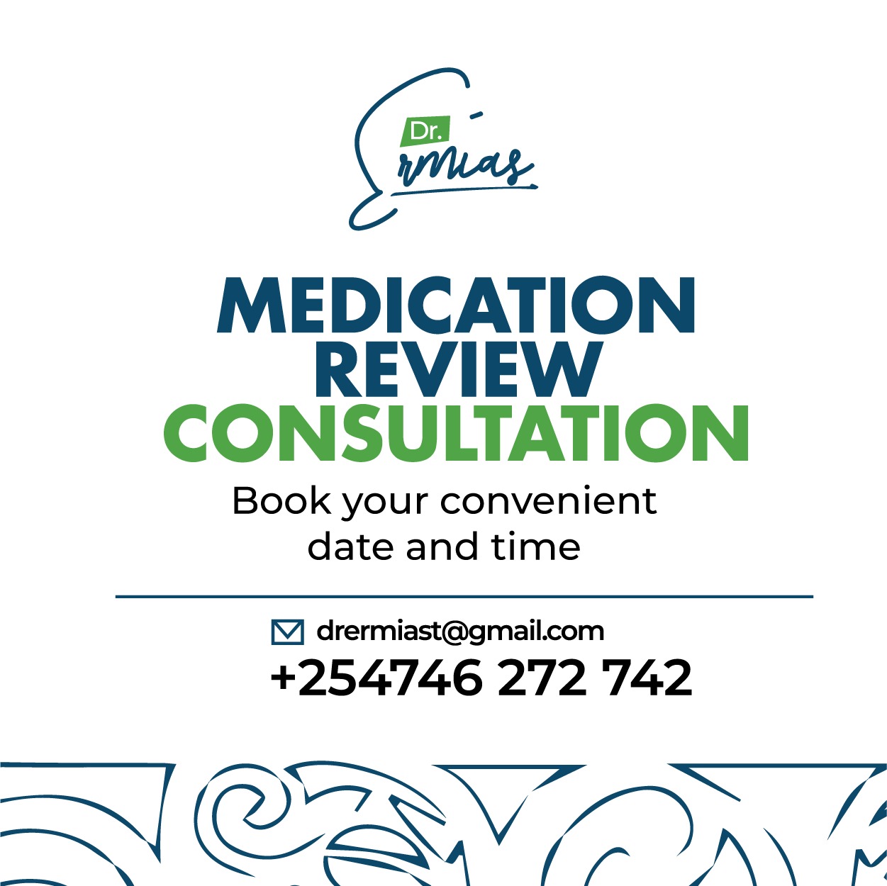 Medication Consultation 💰 Fee: USD 15 (or equivalent)