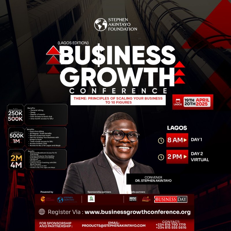 Business Growth Conference Lagos 2025