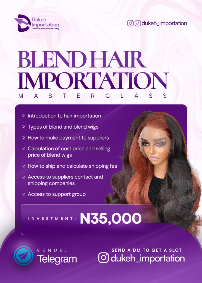 GROUP BLEND HAIR IMPORTATION