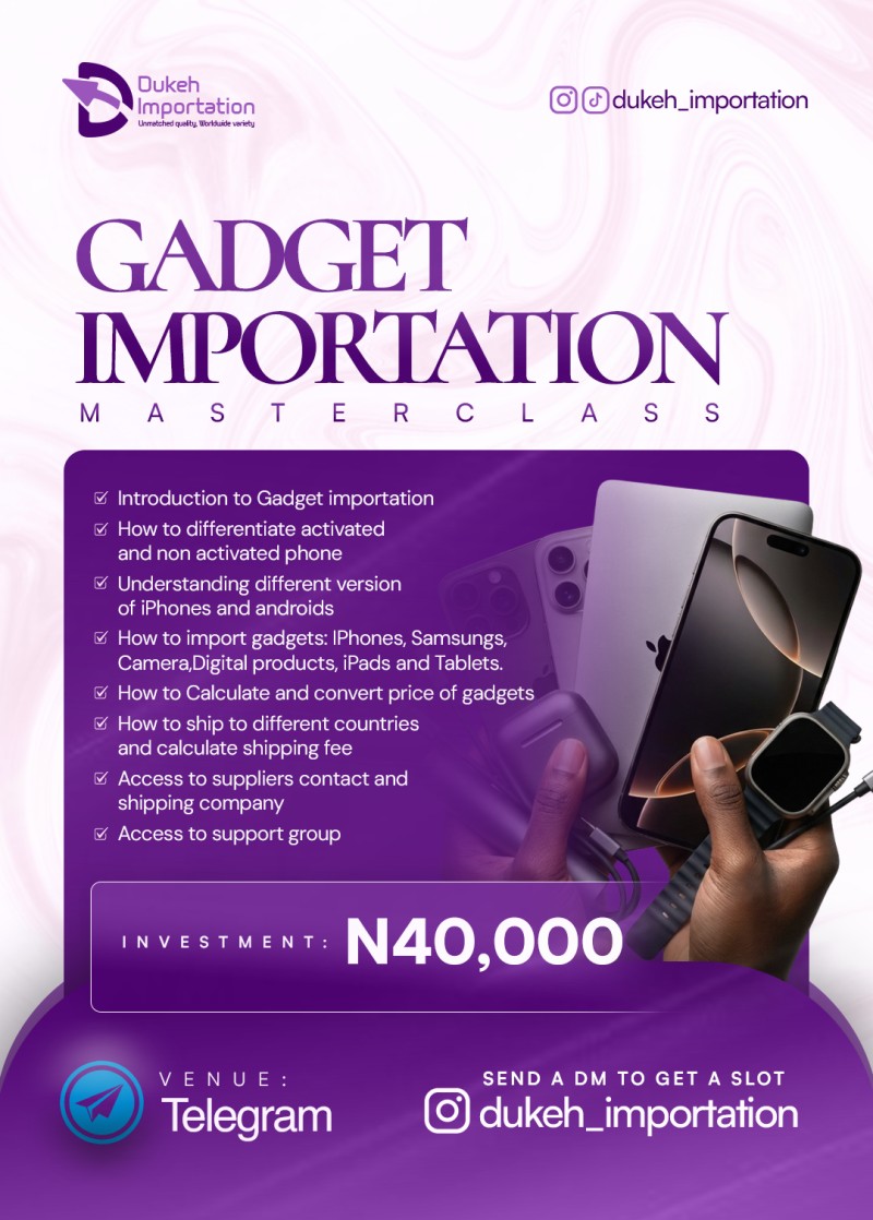 GROUP GADGET IMPORTATION