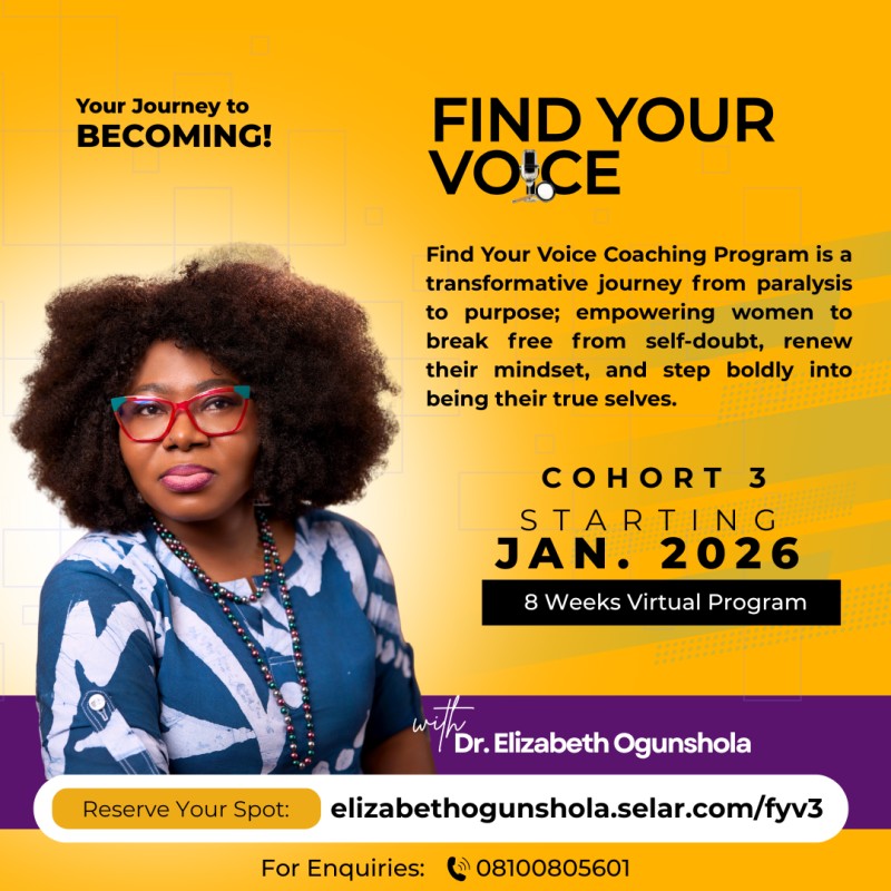 Find Your Voice Coaching Program Cohort 3