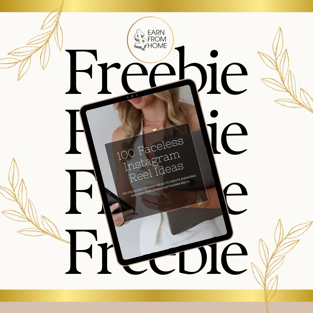 Get Free 100 Faceless Reel Ideas Guide By Earn From Home South Africa