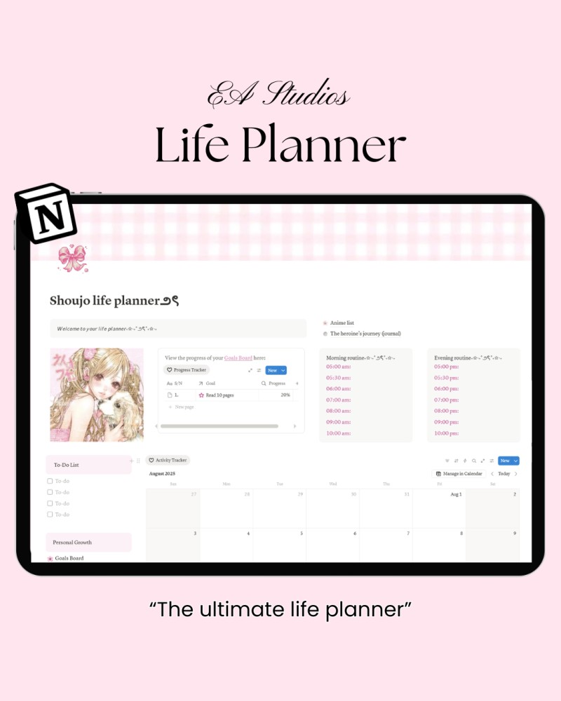 Shoujo Life Planner