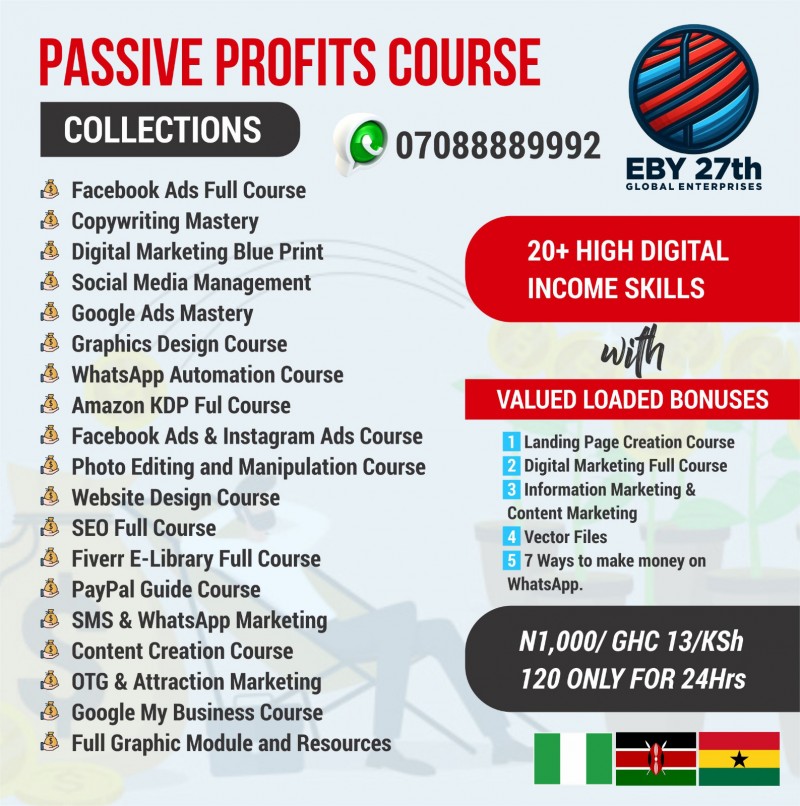 BECOME A MASTER IN ONLINE SKILL AND GET PAID EVERYDAY