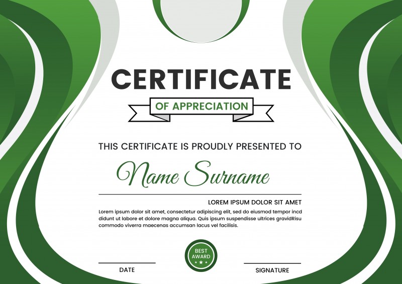 Elegant Certificate