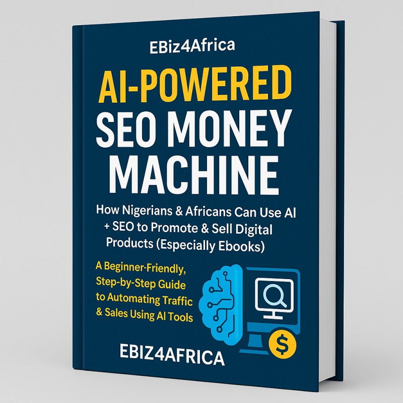 AI-Powered SEO Money Machine: How Nigerians and Africans Can Use AI + SEO to Promote and Sell Digital Products, Especially Ebooks