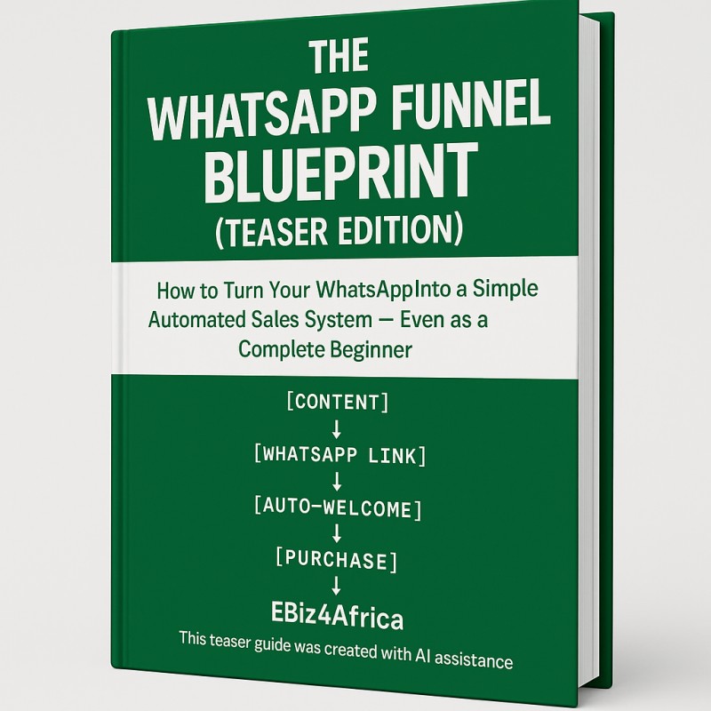 The WhatsApp Funnel Blueprint (Teaser Edition): A Step-By-Step Practical Guide for Setting Up an Automated Sales Machine