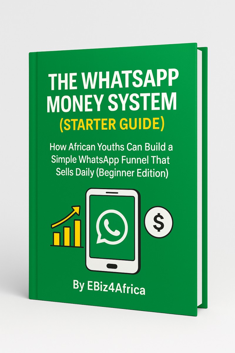 The WhatsApp Money System (Starter Guide): How African Youths Can Build a Simple WhatsApp Funnel that Sells Daily, Beginner Edition