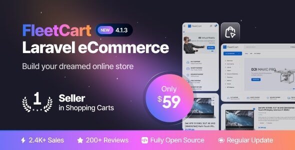 FleetCart - Modern eCommerce CMS