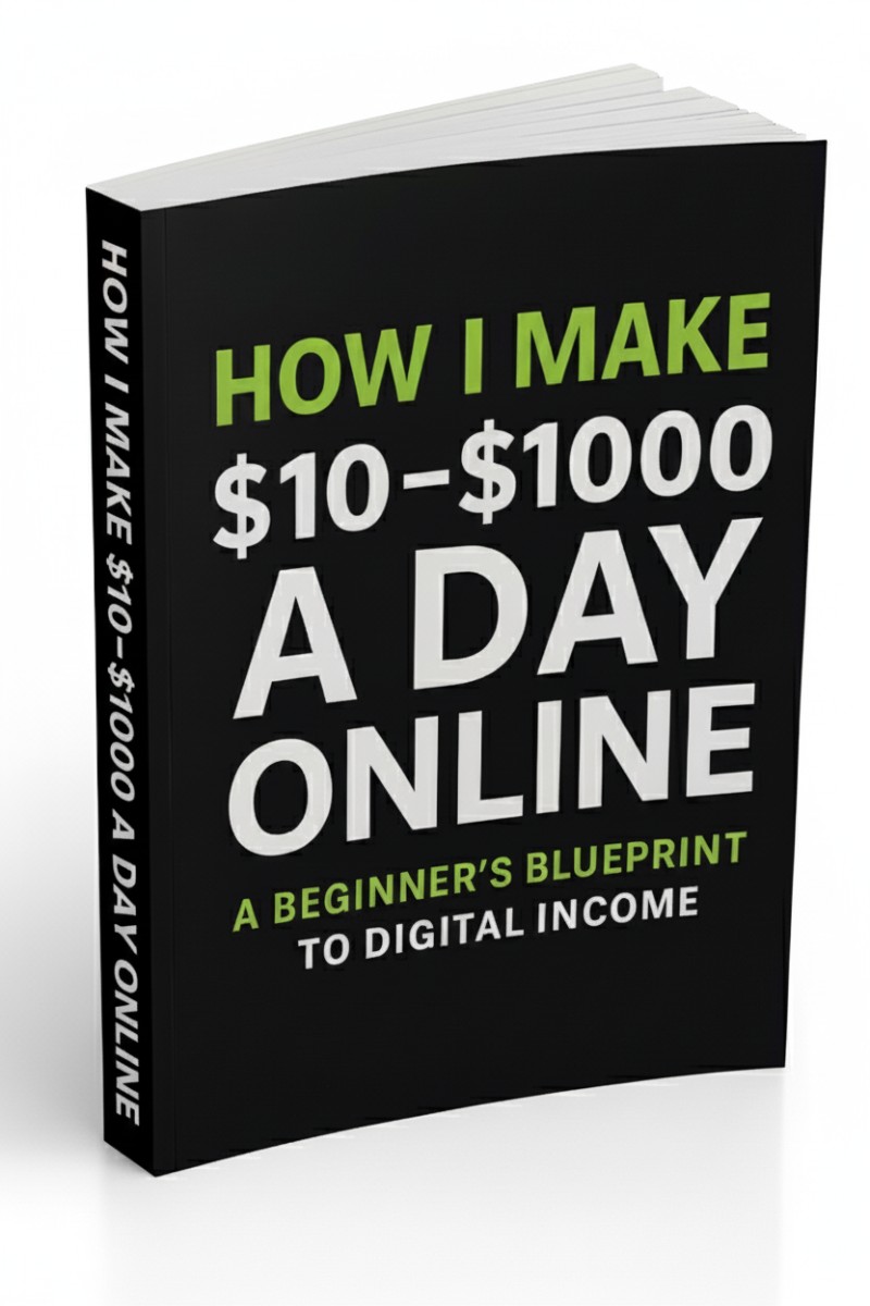 How I Make $10 to $1000 a Day Online ( A Beginner's Blueprint to Digital Income)