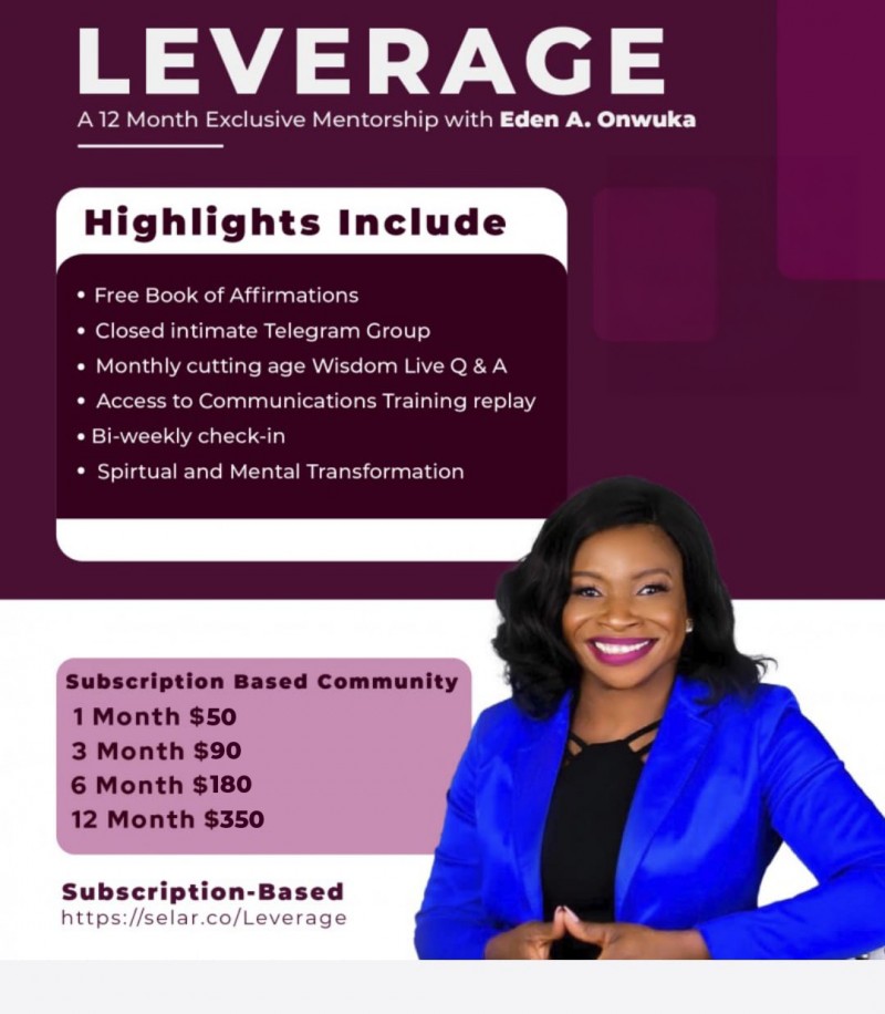 12 Month Exclusive Mentorship