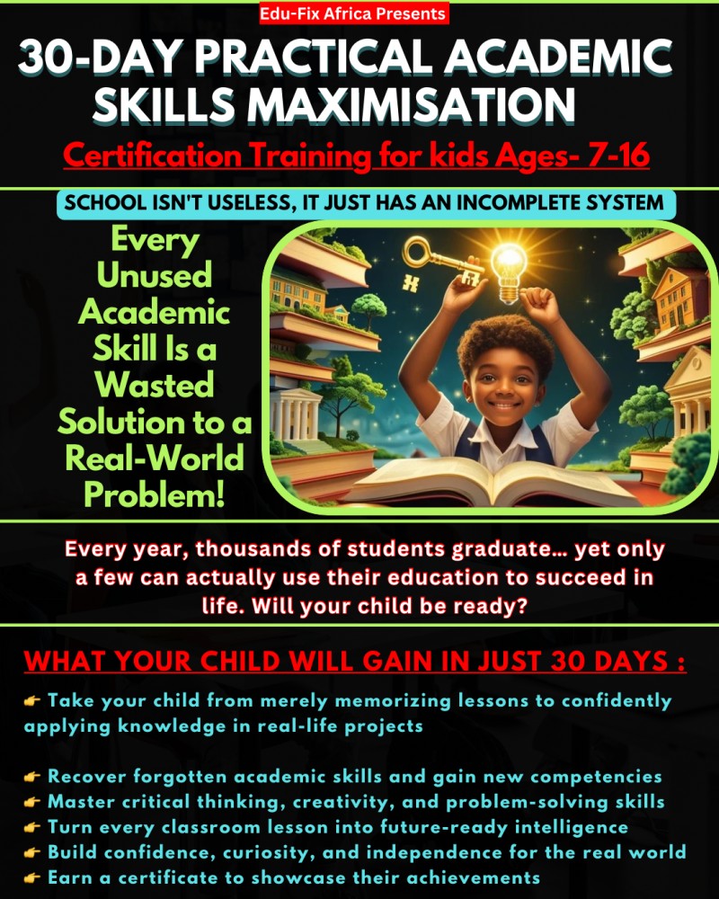 EduFix Applied Learning Program For Kids