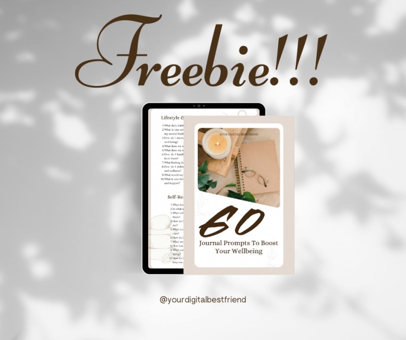 60 HEALTH & WELLNESS JOURNAL PROMPTS