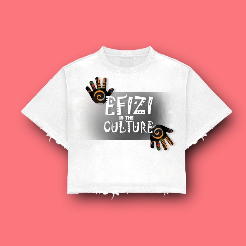 Efizi Is The Culture T-Shirt (White Tee)
