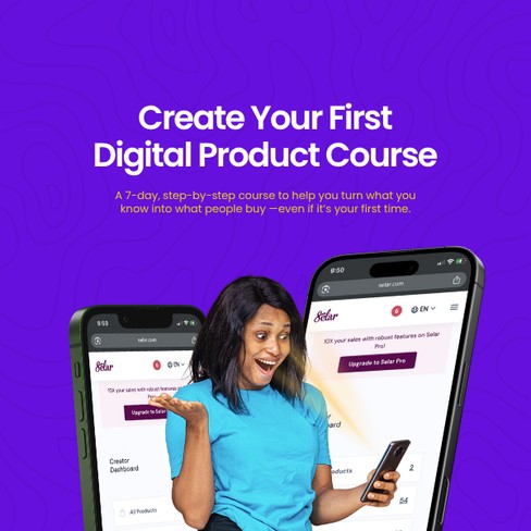 Create Your First Digital Product Course