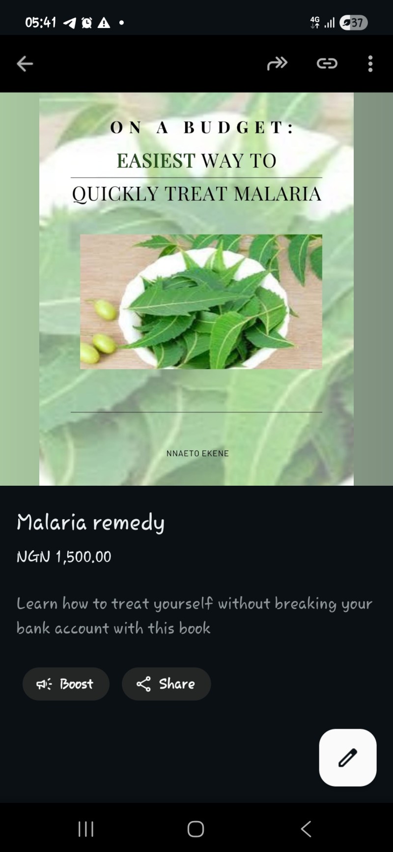 Cheapest Method to Treat Malaria