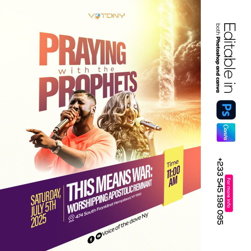 CHURCH FLYER TEMPLATE 16
