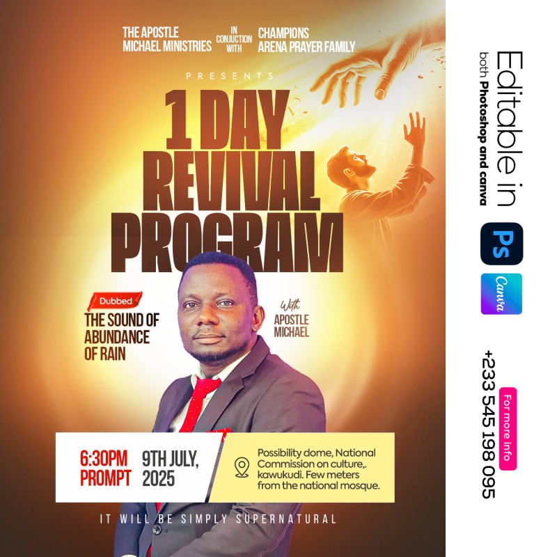 CHURCH FLYER TEMPLATE 17