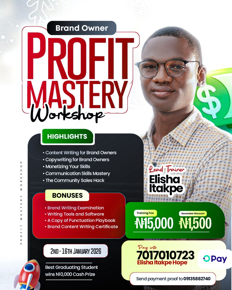 Brand Owner Profit Mastery Workshop