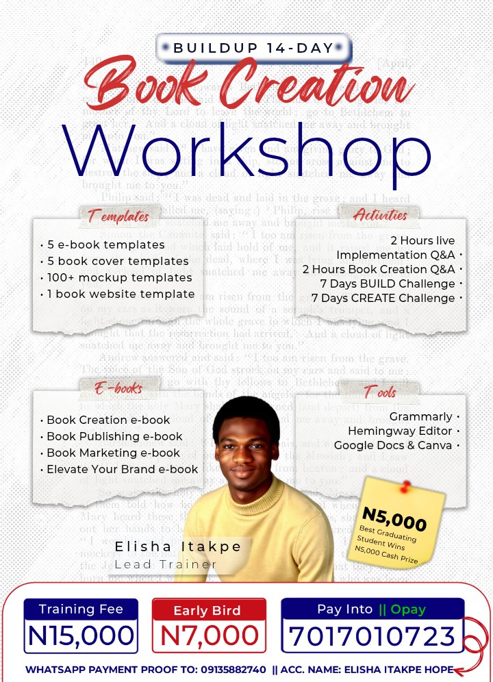 Buildup Book Creation Workshop