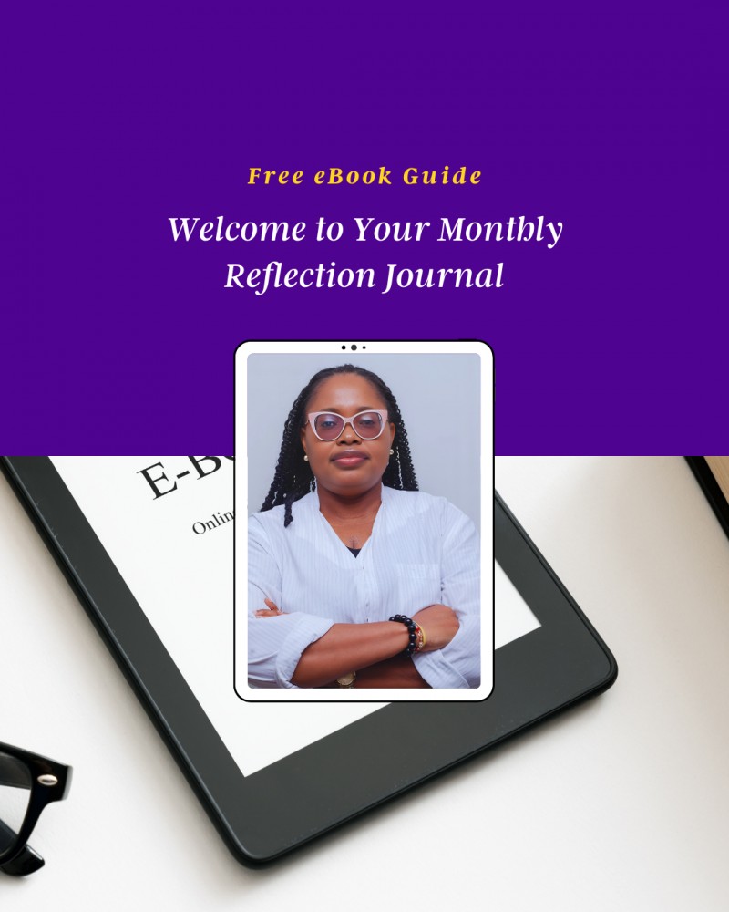 Monthly Reflection Journal Template – Start Each Month with Clarity and Confidence!