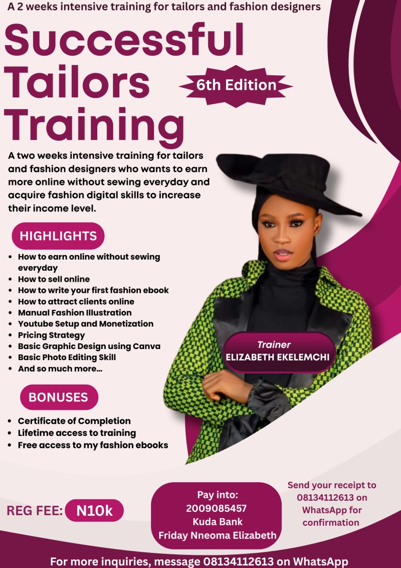 Successful Tailors Training