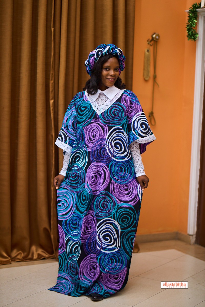 Two piece bubu -White