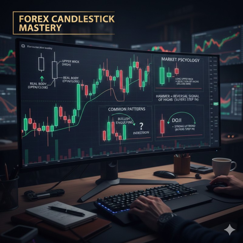 THE FOREX CANDLESTICK MASTERY